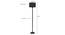 Fox Black Cotton Shade Floor Lamp (Black) by Urban Ladder - Design 1 Dimension - 493722