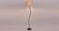 Deven Grey Cotton Shade Floor Lamp (Grey) by Urban Ladder - Front View Design 1 - 493767