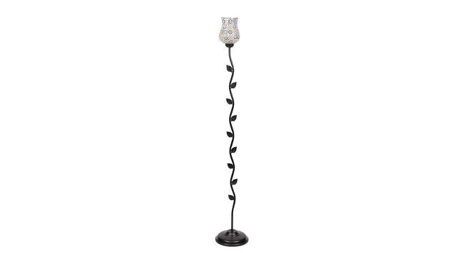 Rothwell Black Glass Shade Floor Lamp (Multicolor) by Urban Ladder - Cross View Design 1 - 493774