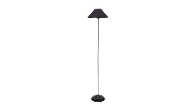 Will Black Cotton Shade Floor Lamp (Black) by Urban Ladder - Cross View Design 1 - 493777