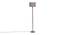 Darlene Grey Cotton Shade Floor Lamp (Grey) by Urban Ladder - Cross View Design 1 - 493782