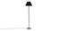 Deance Black Cotton Shade Floor Lamp (Black) by Urban Ladder - Cross View Design 1 - 493784