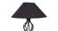 Ray Black Cotton Shade Floor Lamp (Black) by Urban Ladder - Design 1 Side View - 493799
