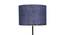 Donahue Blue Cotton Shade Floor Lamp (Blue) by Urban Ladder - Design 1 Side View - 493809