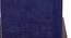 Vanessa Blue Cotton Shade Floor Lamp (Blue) by Urban Ladder - Design 1 Side View - 493813