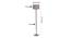 Darlene Grey Cotton Shade Floor Lamp (Grey) by Urban Ladder - Design 1 Dimension - 493822