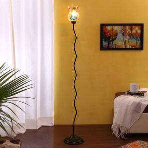 Leighton Black Glass Shade Floor Lamp-image-48