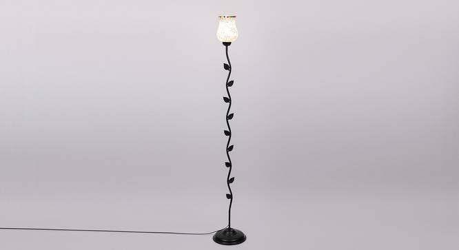 Thomas Black Glass Shade Floor Lamp (Multicolor) by Urban Ladder - Front View Design 1 - 493858