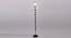 Thompson Black Glass Shade Floor Lamp (Multicolor) by Urban Ladder - Front View Design 1 - 493859