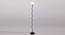 Hathaway Black Glass Shade Floor Lamp (Multicolor) by Urban Ladder - Front View Design 1 - 493868