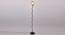 Leighton Black Glass Shade Floor Lamp (Multicolor) by Urban Ladder - Front View Design 1 - 493871