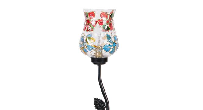 Thatcher Black Glass Shade Floor Lamp (Multicolor) by Urban Ladder - Design 1 Side View - 493880
