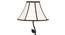 Orson Black Cotton Shade Floor Lamp (Multicolor) by Urban Ladder - Design 1 Side View - 493885