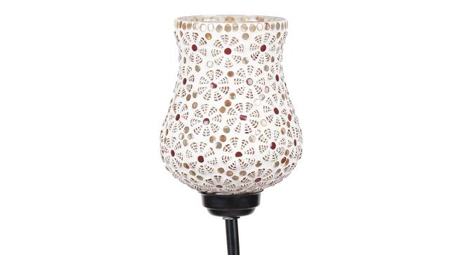 Deirdre Black Glass Shade Floor Lamp (Multicolor) by Urban Ladder - Design 1 Side View - 493886