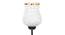 Hathaway Black Glass Shade Floor Lamp (Multicolor) by Urban Ladder - Design 1 Side View - 493890