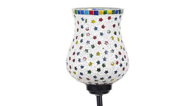 Kensington Black Glass Shade Floor Lamp (Multicolor) by Urban Ladder - Design 1 Side View - 493891
