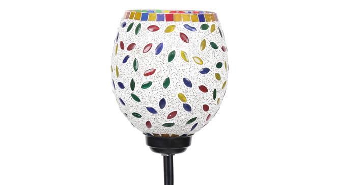 Maitland Black Glass Shade Floor Lamp (Multicolor) by Urban Ladder - Design 1 Side View - 493895