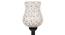 Bran Black Glass Shade Floor Lamp (Multicolor) by Urban Ladder - Design 1 Side View - 493896