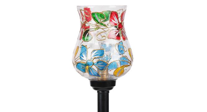 Cary Black Glass Shade Floor Lamp (Multicolor) by Urban Ladder - Design 1 Side View - 493900