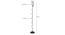 Leighton Black Glass Shade Floor Lamp (Multicolor) by Urban Ladder - Design 1 Dimension - 493915