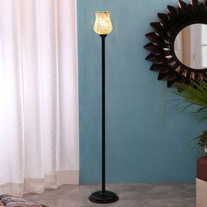 Creed Black Glass Shade Floor Lamp-image-12