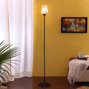 Leonard Black Glass Shade Floor Lamp-image-28