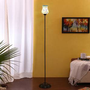 Opie Black Glass Shade Floor Lamp-image-45