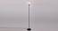 Rick Black Glass Shade Floor Lamp (Multicolor) by Urban Ladder - Front View Design 1 - 493959