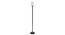 Creed Black Glass Shade Floor Lamp (Multicolor) by Urban Ladder - Cross View Design 1 - 493966