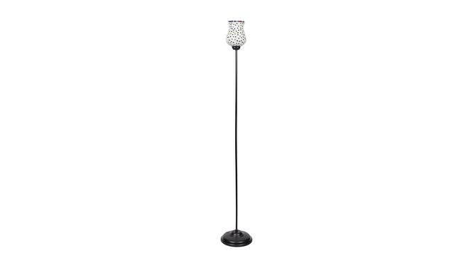 Oliver Black Glass Shade Floor Lamp (Multicolor) by Urban Ladder - Cross View Design 1 - 493976