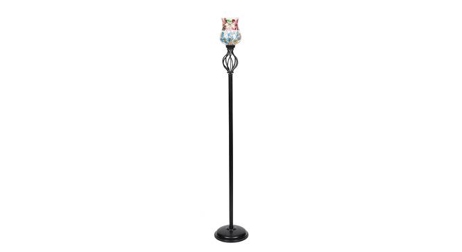 Daenerys Black Glass Shade Floor Lamp (Multicolor) by Urban Ladder - Cross View Design 1 - 493985