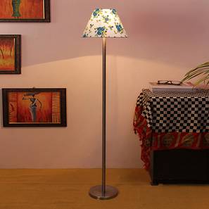 Desislava Multicolour Cotton Shade Floor Lamp-image-16