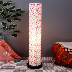Uzo Multicolour Cotton Shade Floor Lamp-image-48