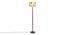 Dayana Multicolour Cotton Shade Floor Lamp (Multicolor) by Urban Ladder - Front View Design 1 - 494058