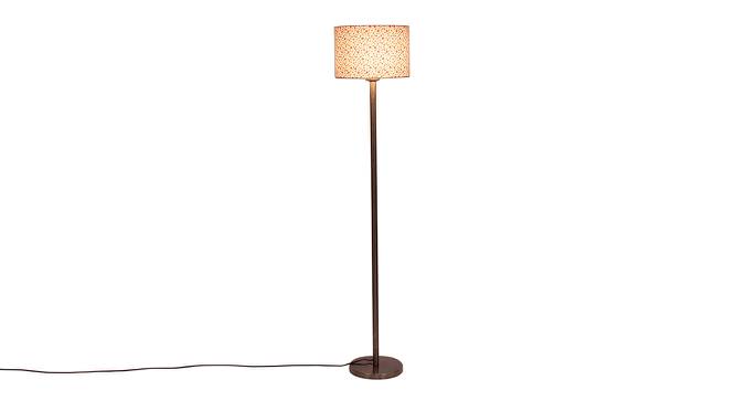 Deana Multicolour Cotton Shade Floor Lamp (Multicolor) by Urban Ladder - Front View Design 1 - 494060