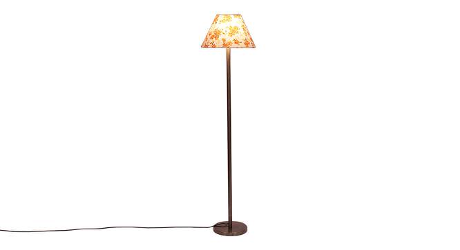 Dessa Multicolour Cotton Shade Floor Lamp (Multicolor) by Urban Ladder - Front View Design 1 - 494063