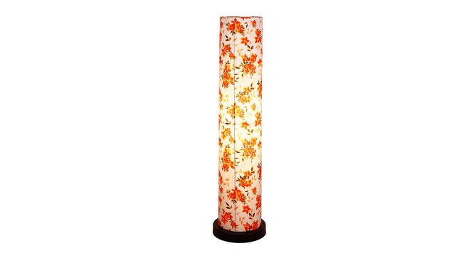 Usher Multicolour Cotton Shade Floor Lamp (Multicolor) by Urban Ladder - Front View Design 1 - 494070