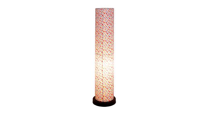 Uzo Multicolour Cotton Shade Floor Lamp (Multicolor) by Urban Ladder - Front View Design 1 - 494071
