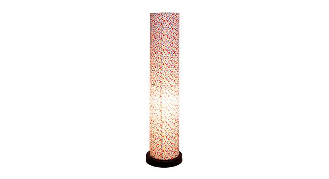 Uzo Multicolour Cotton Shade Floor Lamp (Multicolor) by Urban Ladder - Front View Design 1 - 494071