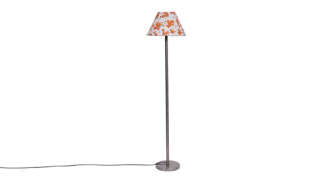 Dessa Multicolour Cotton Shade Floor Lamp (Multicolor) by Urban Ladder - Cross View Design 1 - 494085