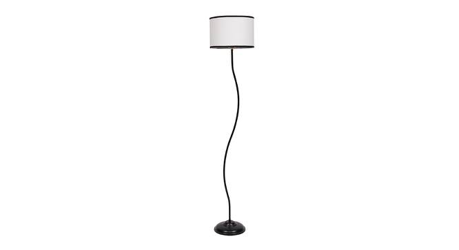Deven Multicolour Cotton Shade Floor Lamp (Multicolor) by Urban Ladder - Cross View Design 1 - 494087