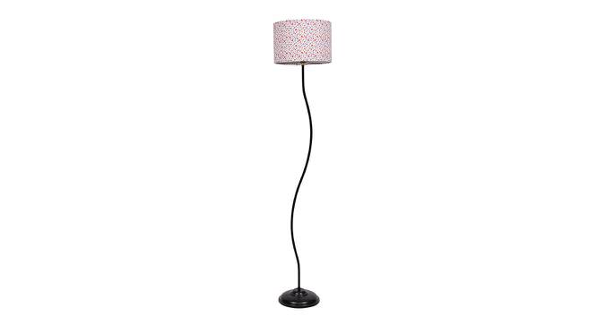 Doutzen Multicolour Cotton Shade Floor Lamp (Multicolor) by Urban Ladder - Cross View Design 1 - 494090