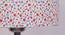 Deana Multicolour Cotton Shade Floor Lamp (Multicolor) by Urban Ladder - Design 1 Side View - 494104