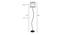Deven Multicolour Cotton Shade Floor Lamp (Multicolor) by Urban Ladder - Design 1 Dimension - 494129