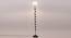 Brooke Black Cotton Shade Floor Lamp (White) by Urban Ladder - Front View Design 1 - 494161