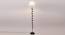 Carrington Black Cotton Shade Floor Lamp (White) by Urban Ladder - Front View Design 1 - 494162