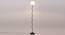Margaret Black Cotton Shade Floor Lamp (White) by Urban Ladder - Front View Design 1 - 494163