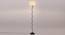 Sloane Black Cotton Shade Floor Lamp (White) by Urban Ladder - Front View Design 1 - 494165