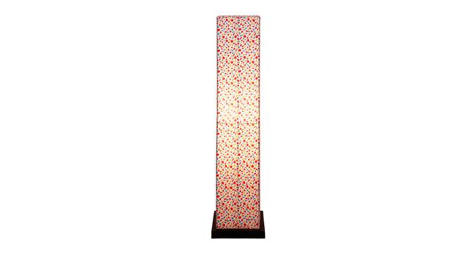 Washington Multicolour Cotton Shade Floor Lamp (Multicolor) by Urban Ladder - Front View Design 1 - 494178