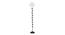 Brooke Black Cotton Shade Floor Lamp (White) by Urban Ladder - Cross View Design 1 - 494182